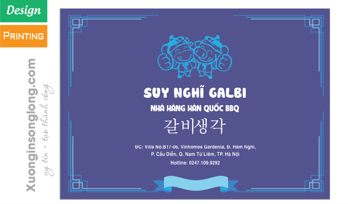 MẪU LÓT BÀN NHÀ HÀNG HÀN QUỐC BBQ