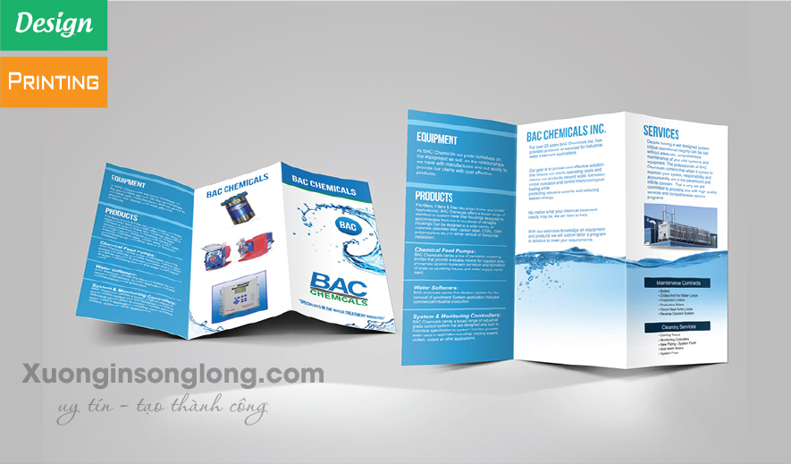 IN TỜ RƠI TỜ GẤP CÔNG TY SƠN